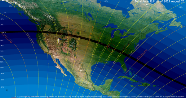 Total solar eclipse Aug 21